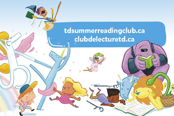 Join the TD Summer Reading Club! / Joignez-vous au club de lecture TD!